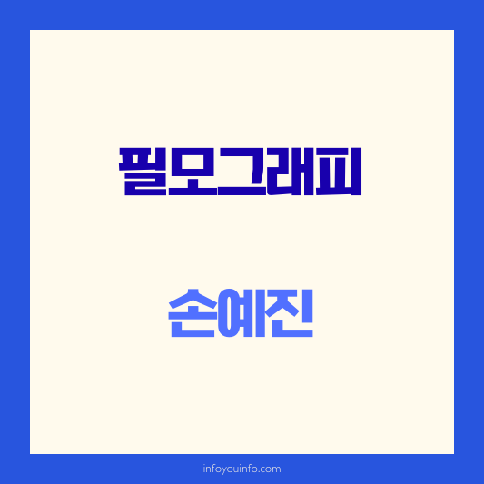 손예진 필모그래피