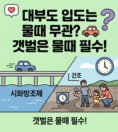 [완전정리] 대부도 갯벌체험장별 프로그램 비교와 선감 트랙터 조개잡이 체험 A to Z